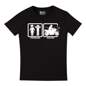 Прикольные футболки: Problem-Solved